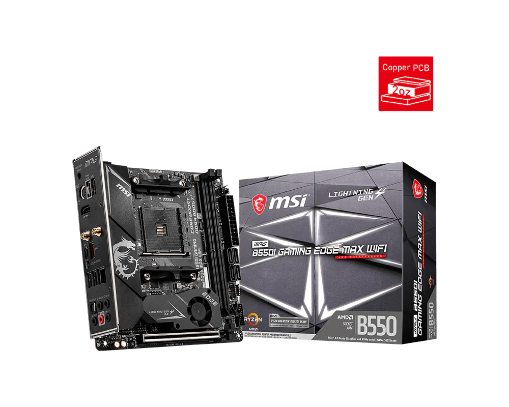 MSI MPG B550I GAMING EDGE MAX WIFI